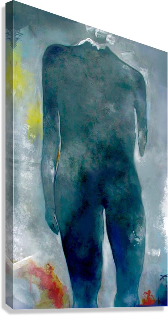 MAN UNDONE Canvas Print
