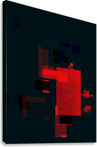 RED SQUARE Canvas Print