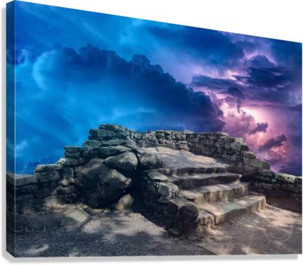 Thunder Ridge Storm Canvas Print