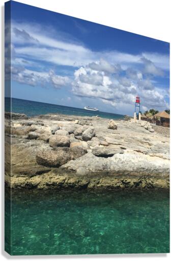 Bahamas Lighthouse Canvas Print