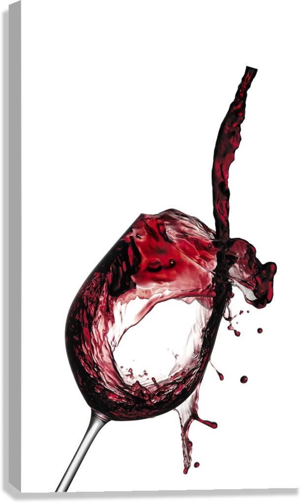 Red wine  Canvas Print