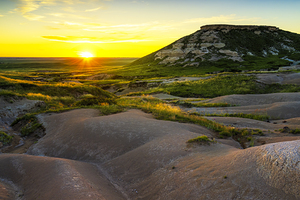 Sunrise at Fremont Butte