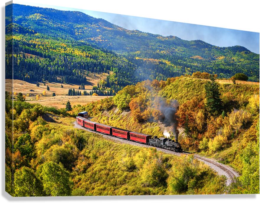 Rounding the Bend Canvas Print