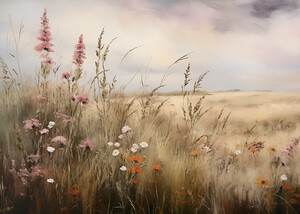 Flowers on the land