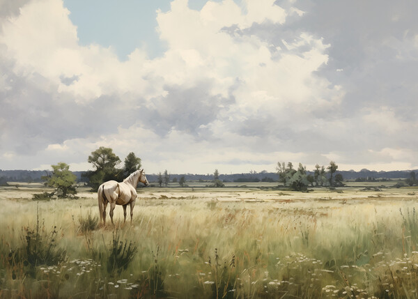 Majestic Pasture Print