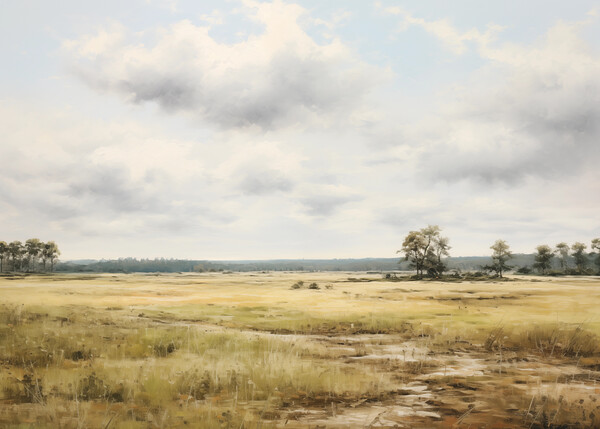Rural Landscape Print
