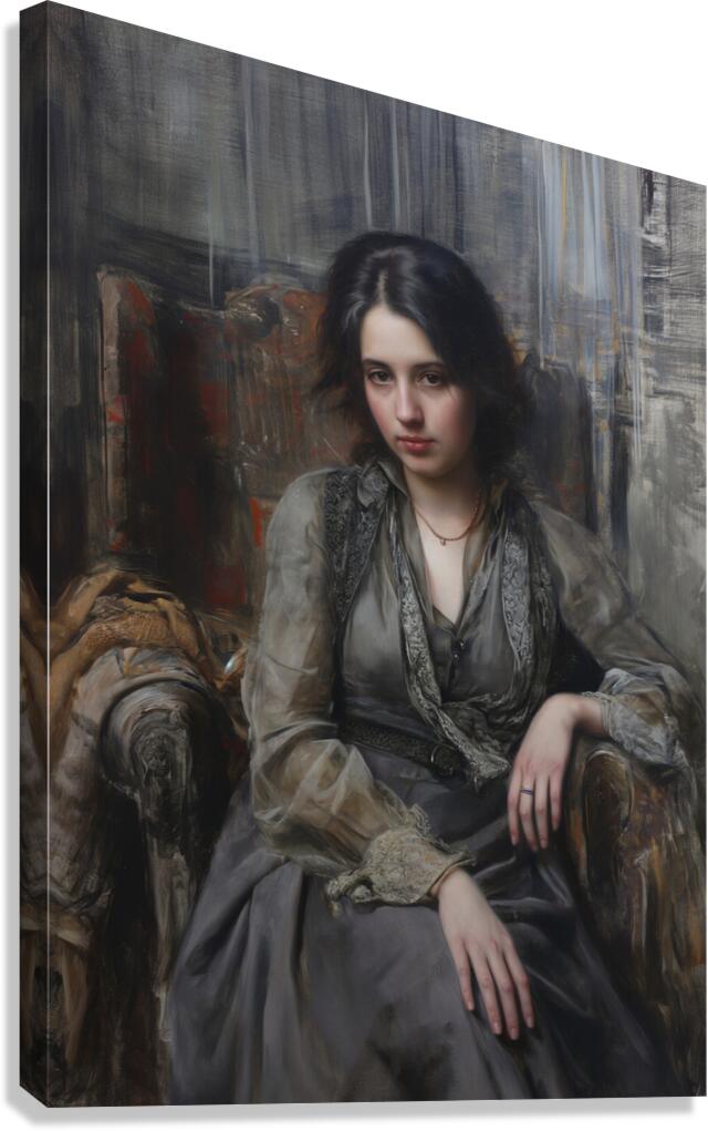 Shadows of Grace Canvas Print