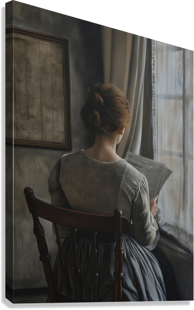 The Readers Reverie Canvas Print