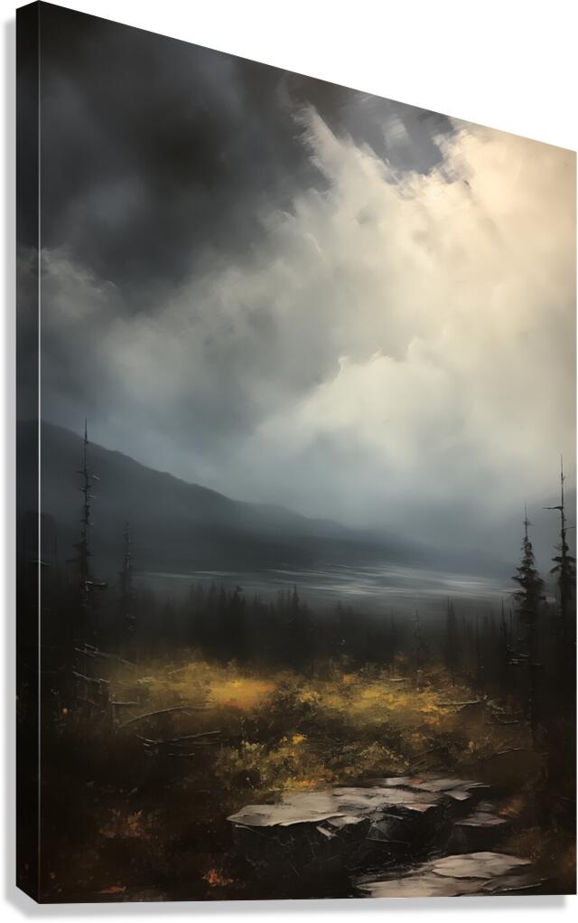 Lakes Edge Canvas Print