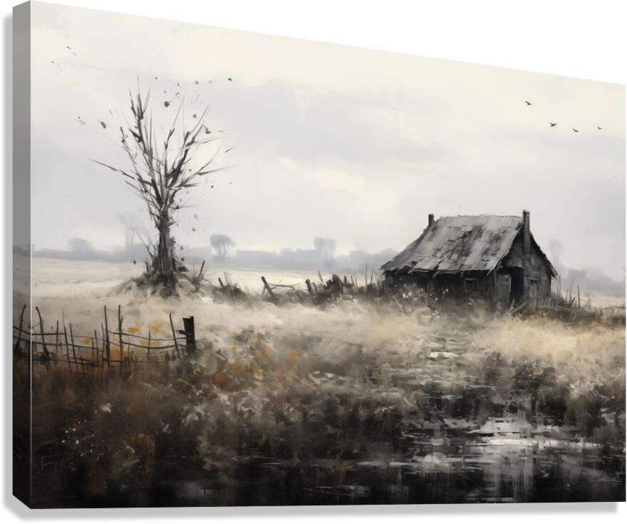 Haunting Landscape Canvas Print