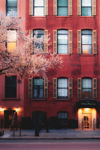 Limmeuble rouge Print