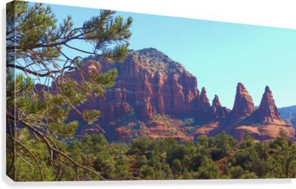 Sedona View Canvas Print