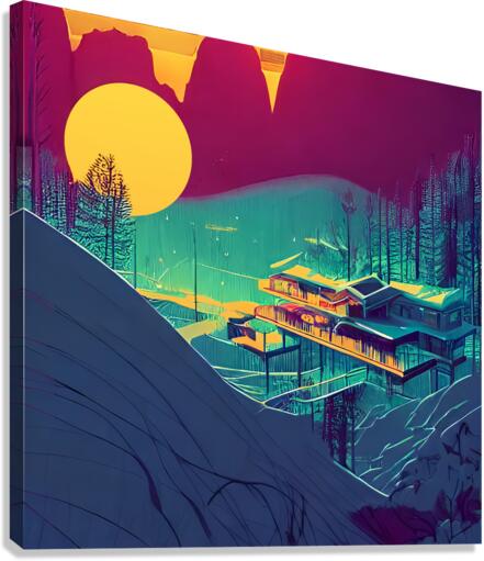 EveningRush Canvas Print