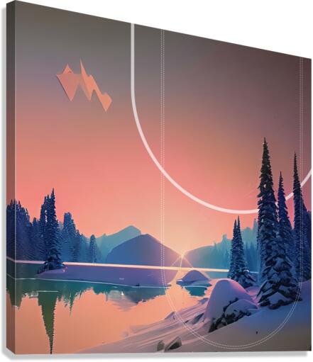 Calm Canvas Print