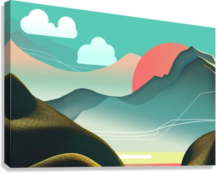 Origin Canvas Print