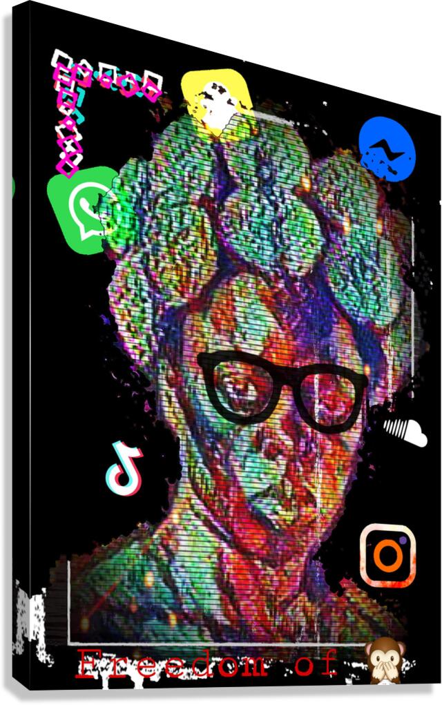 Unsocialized Canvas Print