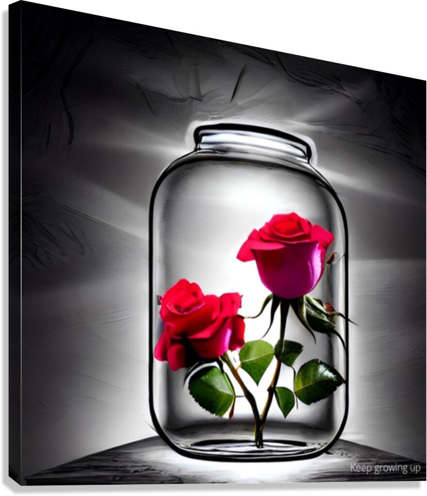 Keep growing up Canvas Print