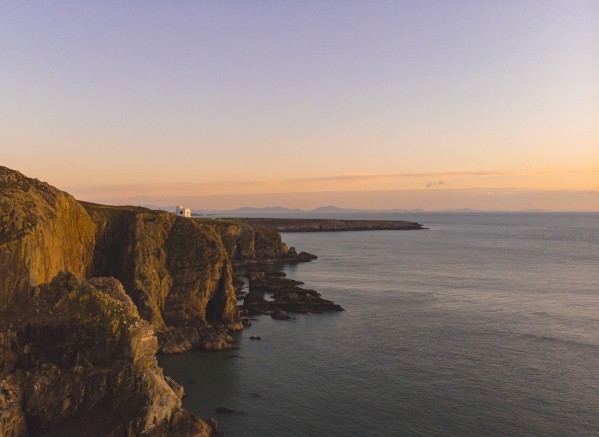 Sunset on the coast Print