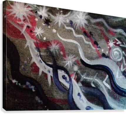 Shungite.Epiphany4. Canvas Print
