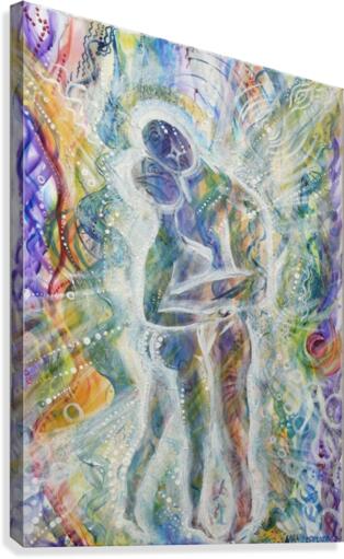 Creating forms in space Canvas Print