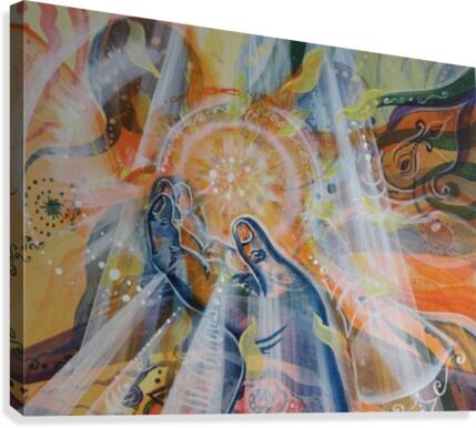 Born Canvas Print