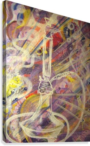 Hookah Canvas Print