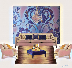 Damask Bedroom