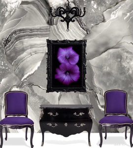Purple Floral 