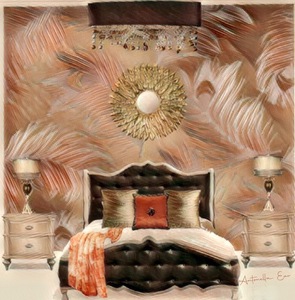 Rose Gold Bedroom