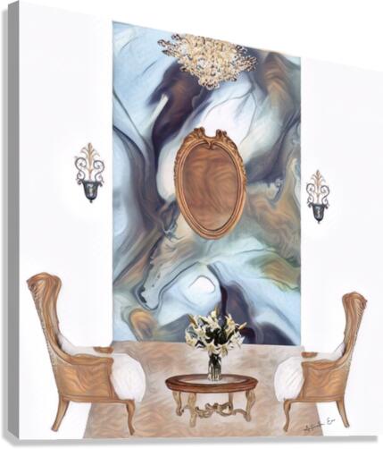 Elegant a  Impression sur toile