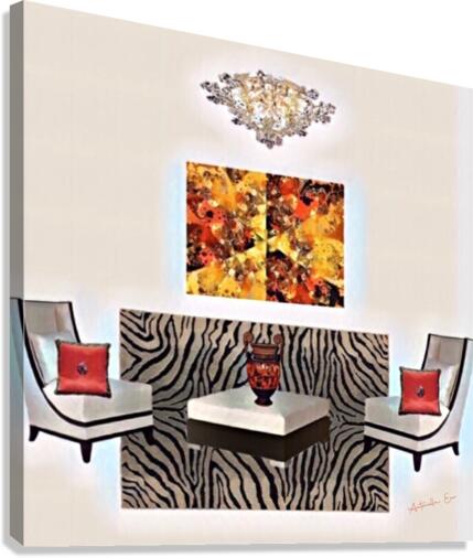 Safari Room  Canvas Print