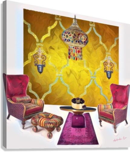 Dubai Canvas Print