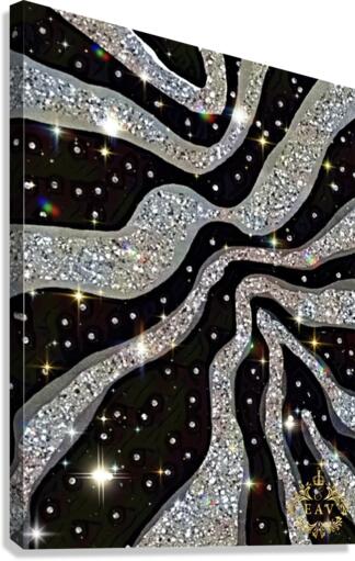 Midnight Galaxy  Canvas Print