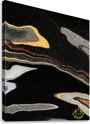 Volcanic Crystal  Canvas Print