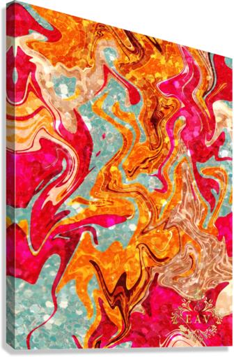 Pool Party Canvas Print