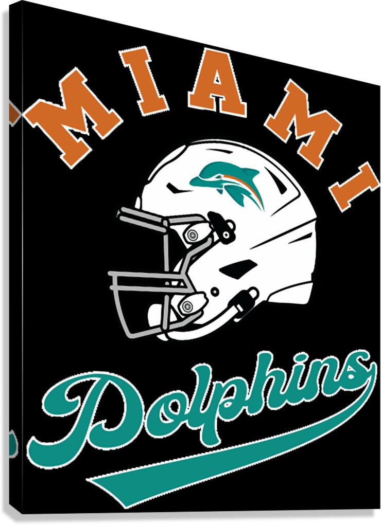 Miami Dolphins Canvas Print