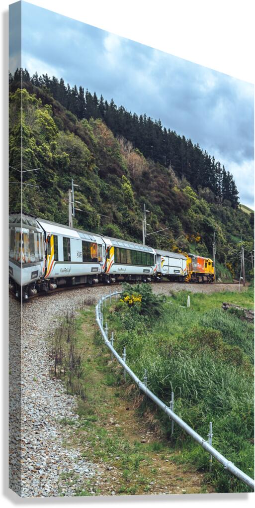 Tourist Train Canvas Print