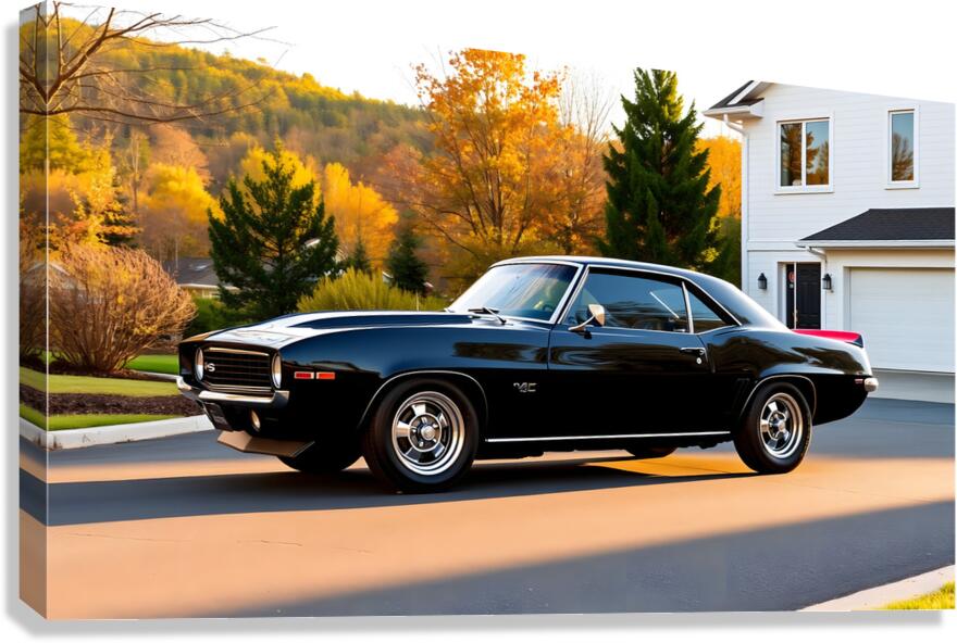 American Muscle car 1969 Canvas Print