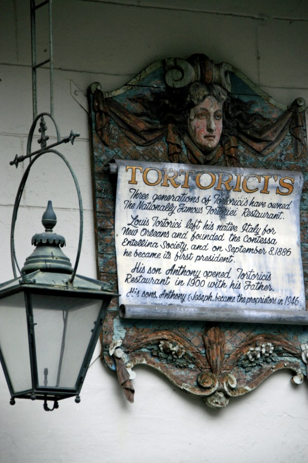 New Orleans Tortoricis Sign by Deb Colombo