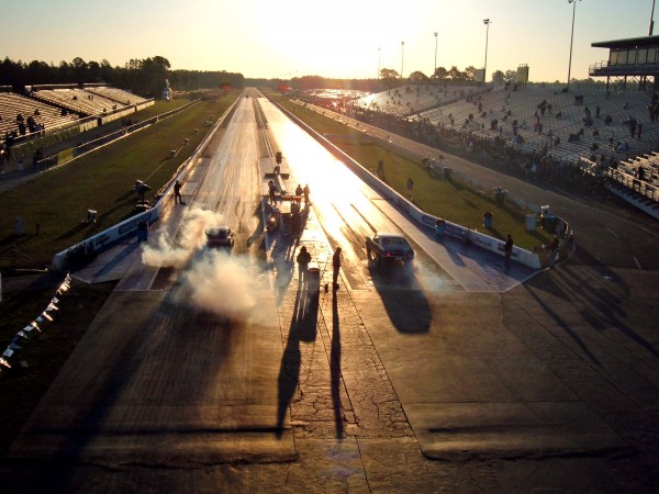 Dawn at the Drags by Deb Colombo