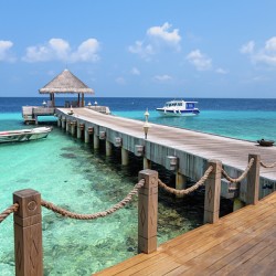 Pier Into Blue
