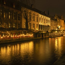 Night Bruges in Christmas Time   Belgium 4