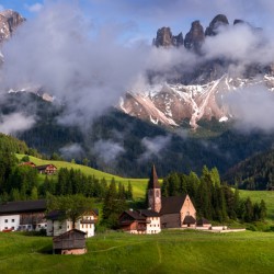 Santa Maddalena - Valley Val di Funes - Dolomites - Italy