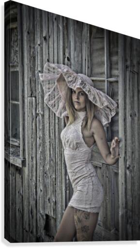 shooting mimi Canvas Print