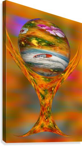 Abstract - Summer  Canvas Print