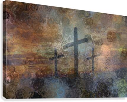 Three Crosses Canvas Print