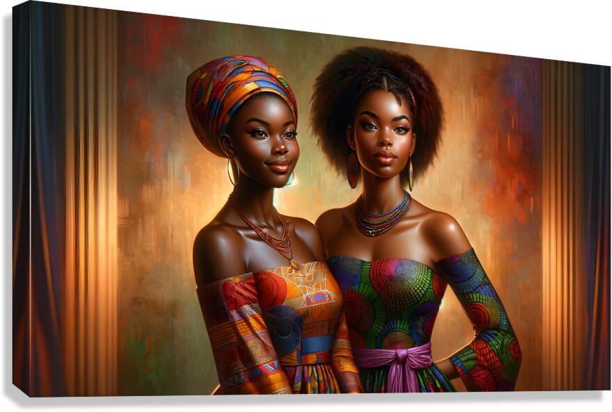 Sisters Canvas Print