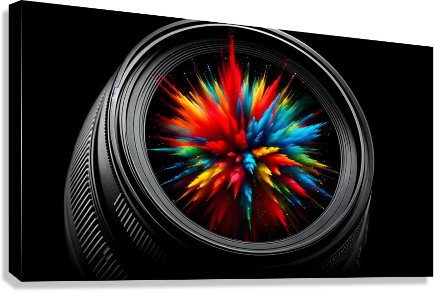 Color Focus Canvas Print