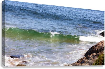 Ogunquit Waves Canvas Print