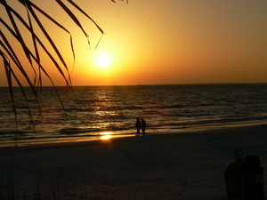 Sunset over the Gulf of Mexico